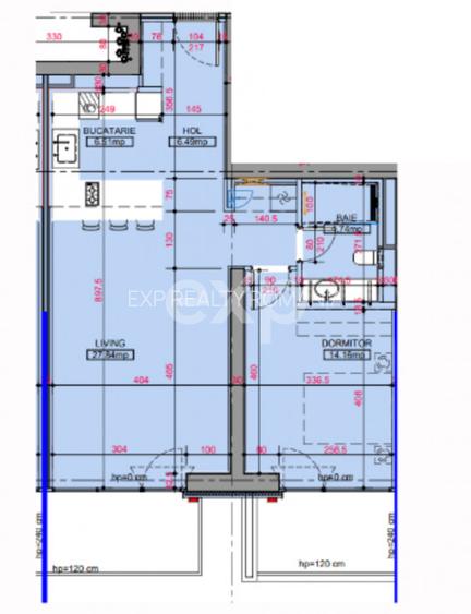 Apartament 2 camere + Loc de parcare ONE High District - 2