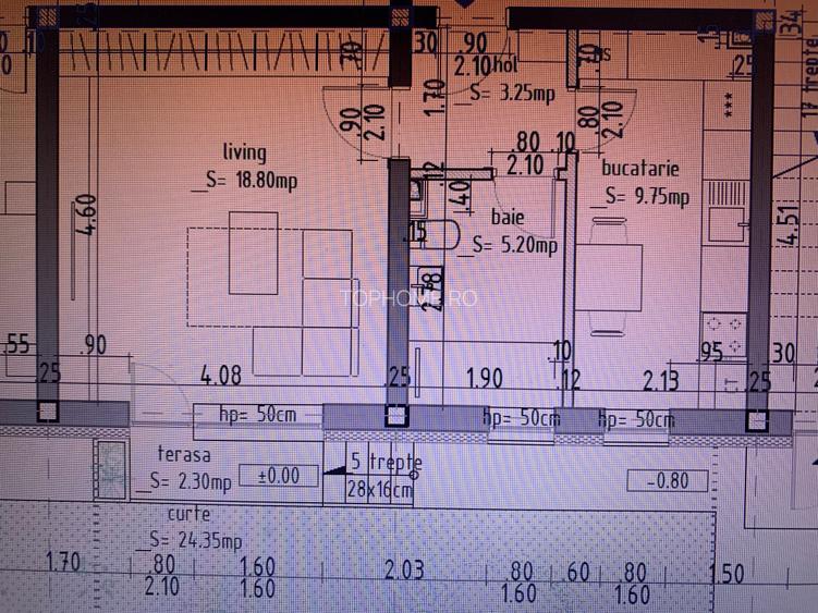 Garsoniera decomandata + curte 24mp, bloc nou, Popesti-Leordeni Viilor - 6