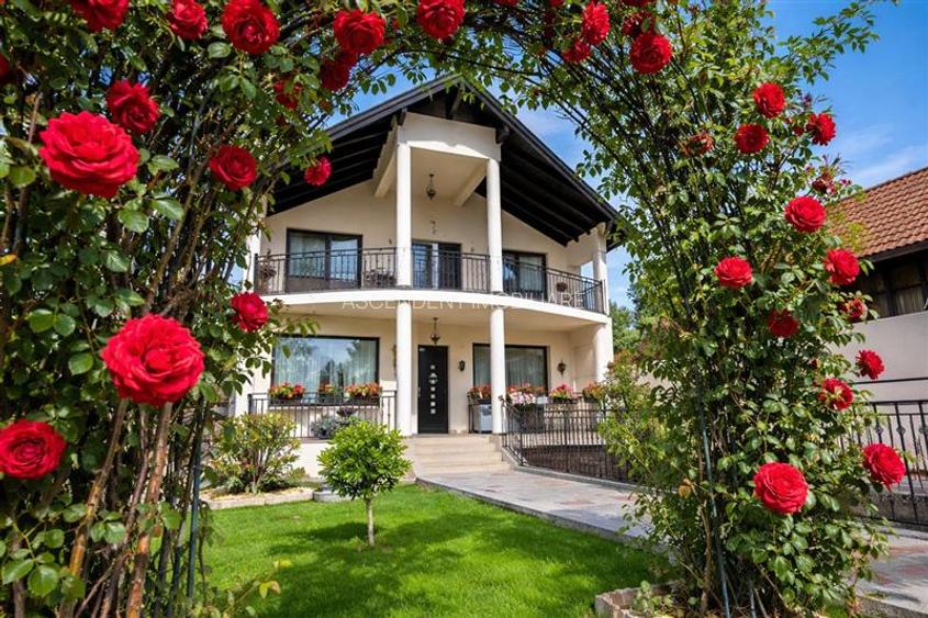 Resedinta distincta, mobilata cu rafinament, pe 1.000 mp teren, Central, Sacele, - 12