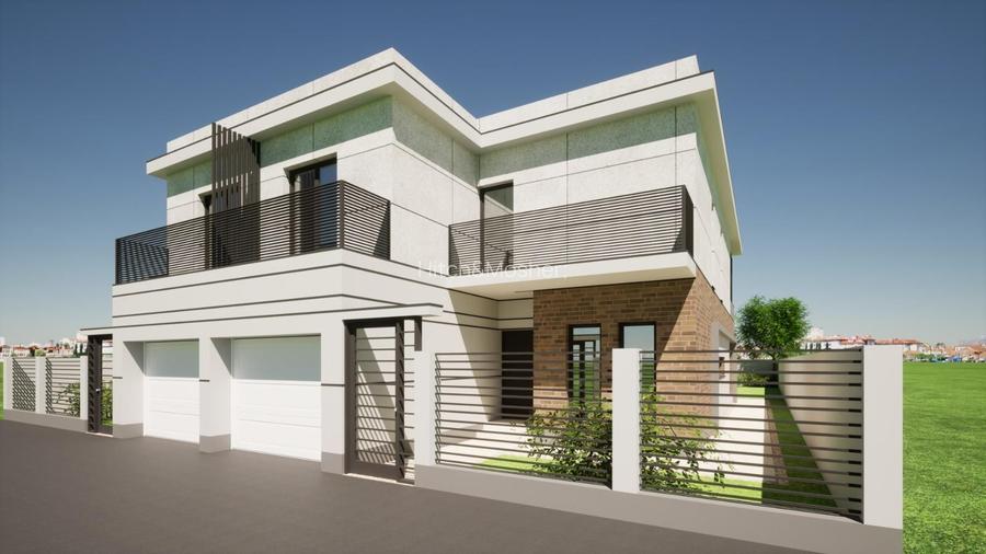 Casă duplex cu arhitectură modernă – 159 mp utili + 50 mp terase, 2 fronturi - 21