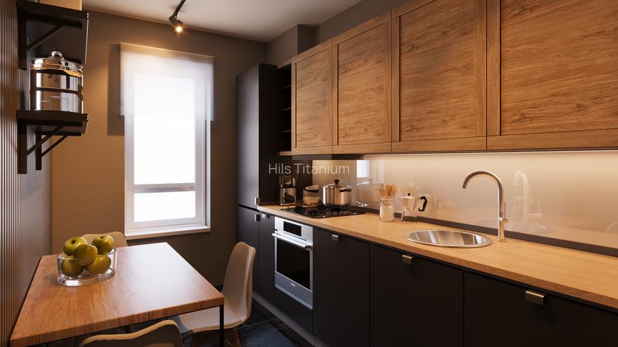 Garsoniera 1D cu gradină | HILS Titanium | Ansamblu rezidential nou - 9