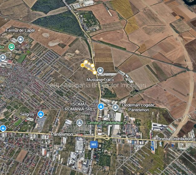 De vanzare | Teren 35.369 | Intravilan| Pantelimon | Centura - 5