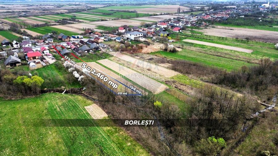 Casă din cărămidă cu teren generos de 2460 mp și anexe, în Borlești - 5