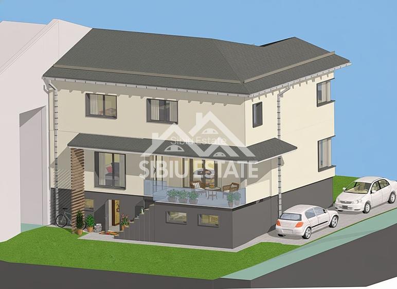 Casa Sibiu, teren 560 mp, pivnita - 7