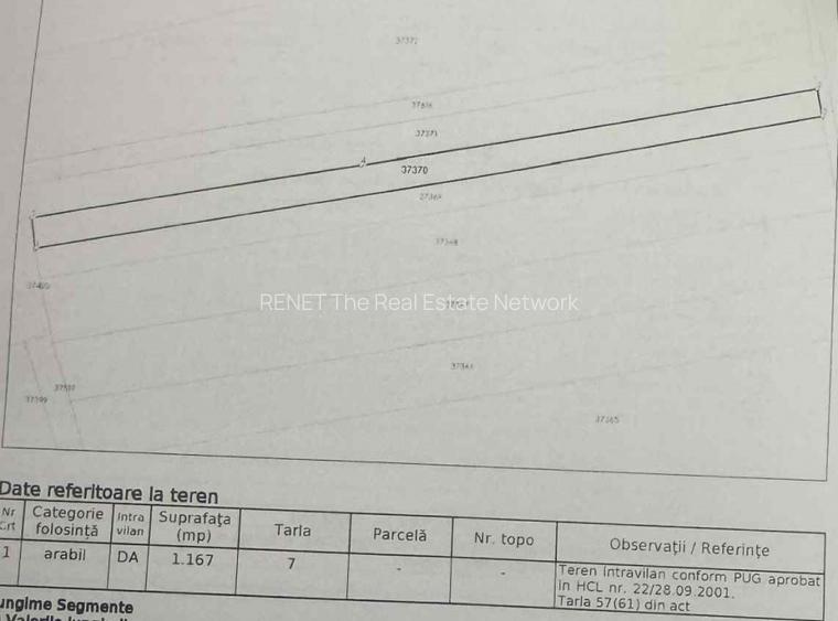 Teren intravilan Comana 2.300 mp deschidere 12,5 m utilități la stradă - 4