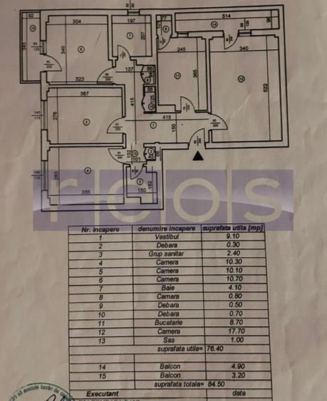 VANZARE 4 CAMERE DECOMANDAT -TINERETULUI - TIMPURI NOI - 15