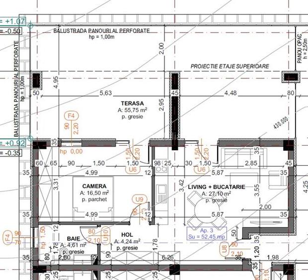 Vanzare apartament 2 camere cu terasa de 55 mp la 4 km Auchan Iris, Cluj-Napoca - 5