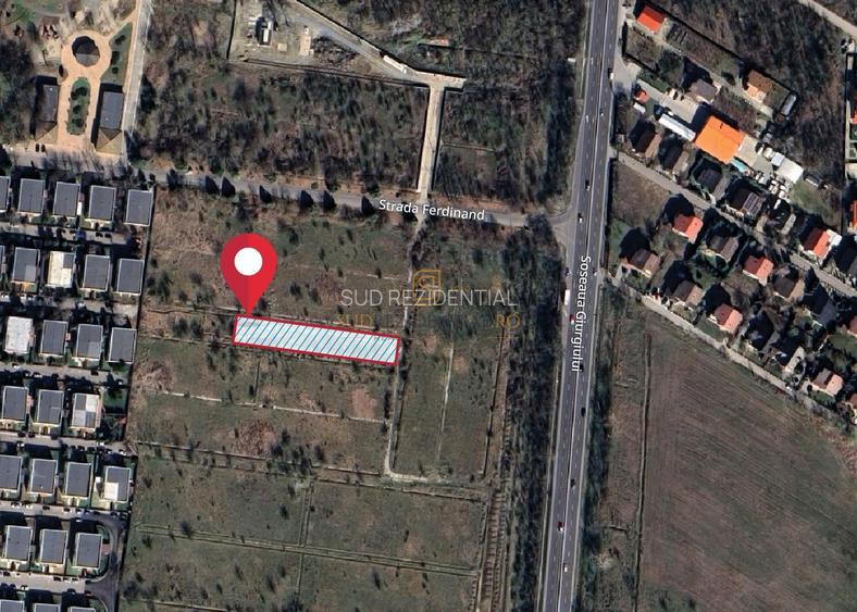 Teren intravilan, com.1 Decembrie, Ilfov, suprafata 3966 mp,Green City - 3