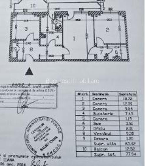 Apartament 3 Camere,Pantelimon,Mega Mall,bl.1978,reabilitat,et.3/10,Amenajat - 8
