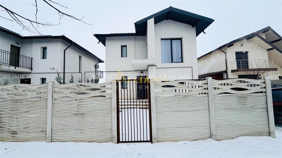 Vila la bulevard individuala / 4 Camere / 2 Bai / Incalzire Pardoseala / Teren 2 - 3