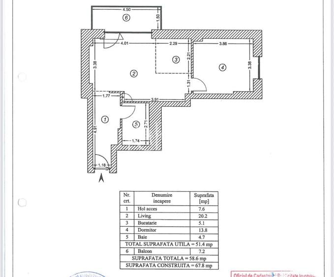 | Apartament 2 camere | One Cotroceni | Parcare inclusă | - 1