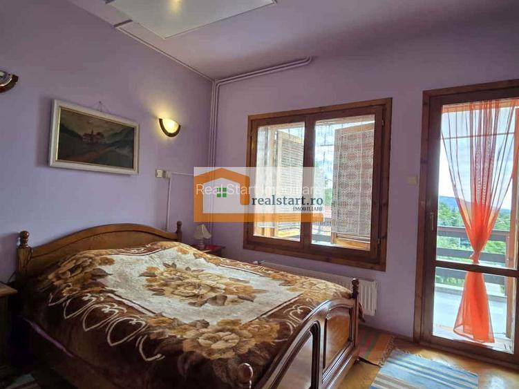 Vedere padure, panouri solare si fotovoltaice, pompa de caldura,  semineu - 23