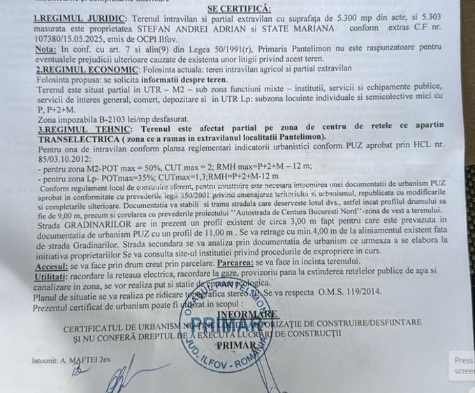 Teren Intravilan 5.303 mp .Dezvoltare Logistica, Industriala sau Rezidentiala A0 - 2