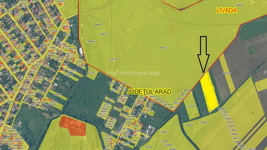 Teren  de 10.000 mp in zona Gradina Postei - 2