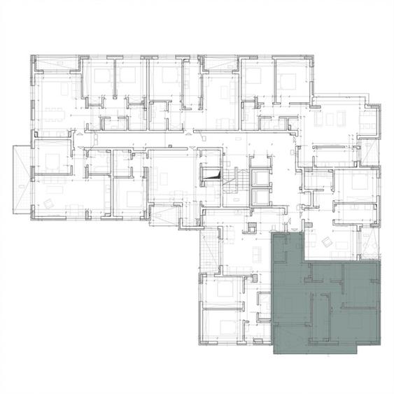 Apartament de 3 camere, doua bai, 79mp, Zona Andrei Muresanu - 2