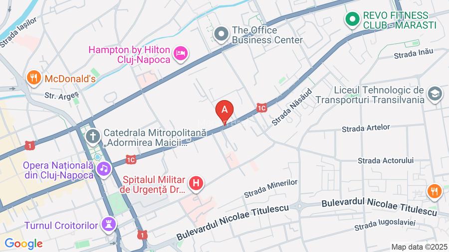 Apartament 2 camere ULTRACENTRAL – 66 mp utili + terasă 11 mp + parcare subteran - 16