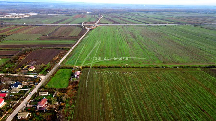 Teren intravilan curti-constructii, industrial, Autostrada A1 - km 62 - 30