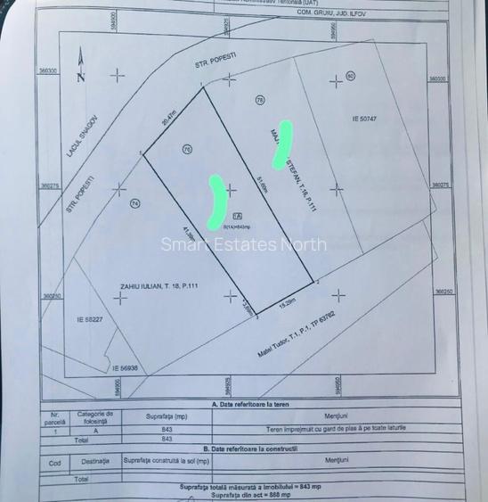 Teren 1000 MP d 24 m la lac | Snagov Gruiu | Pozitie excelenta - 11