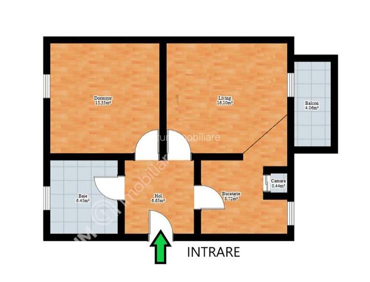 Apartament 2 camere decomandate balcon loc parcare in Turnisor Sibiu - 5