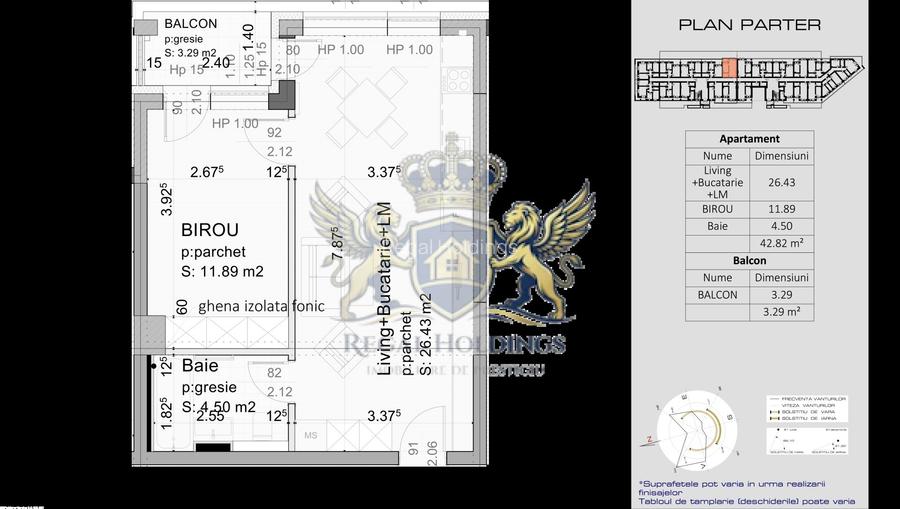 Apartament 2 Camere Tip Studio, 46 Mp, 13 Decembrie- Mall Coresi - 8