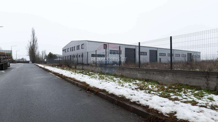 Hala de închiriat 1.800 mp cu teren 5.000 mp - Acces rapid la centura - 3