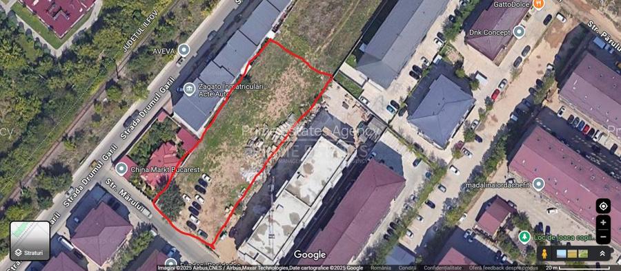 Teren de inchiriat 2500 mp Fundeni Dobroesti Strada Marului - 3