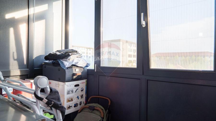 Dobroesti - vanzare apartament 2 camere mobilat complet, cu terasa - 23