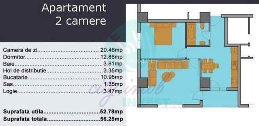 Apartament 2 camere bloc nou, mobilat complet – 3 min Metrou Obor - 12