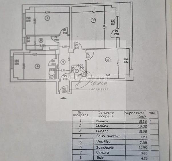 Apartament 3 camere 2 bai I B-dul Lacul Tei I COMISION 0% - 6