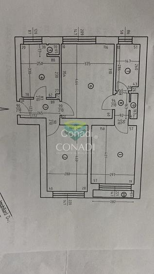 Vanzare apartament cu 3 camere – Craiova, Str. Traian Lalescu - 1