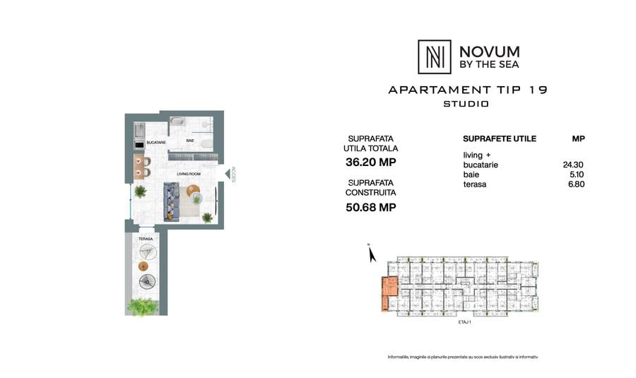 Garsoniera Novum by the Sea - 3