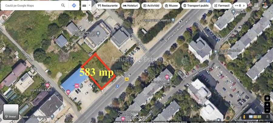 Campus. Teren intravilan. Deschidere Aurel Vlaicu. Ideal bloc - 2