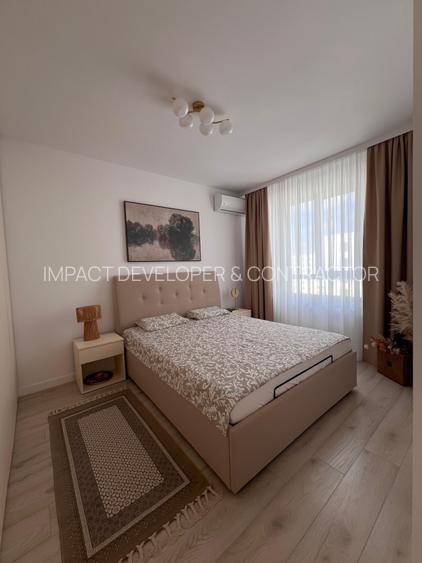 Zona Baneasa, studio dublu, dormitor separat - 13