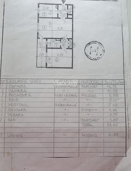 Vand apatament 2 camere Bucurestii Noi , langa parc Bazilescu - 11