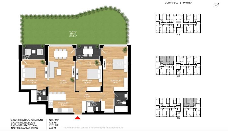 Apartament 4 Camere Pipera | Millo 8 | Modern, gradina & terasa | Investitie - 2
