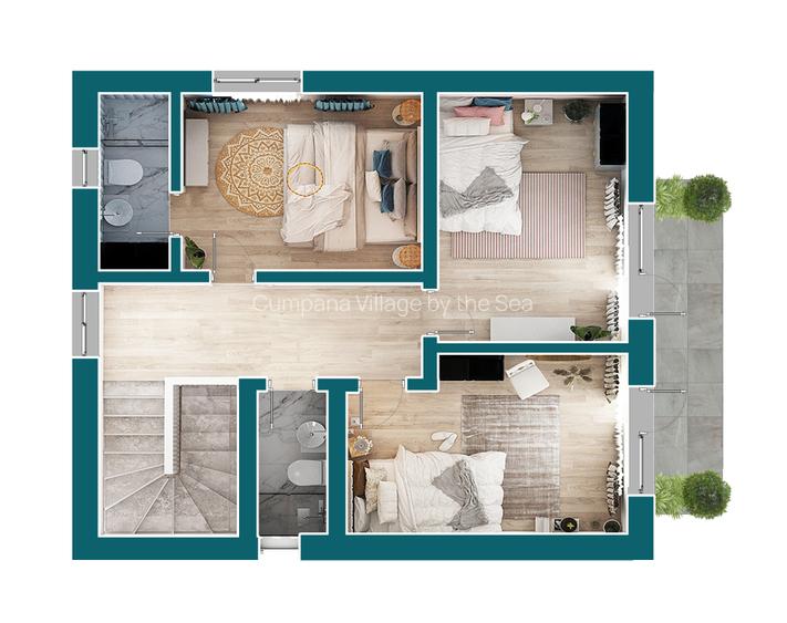 Vila  Individuala Moderna in Complexul Cumpana Village by  the Sea - 2