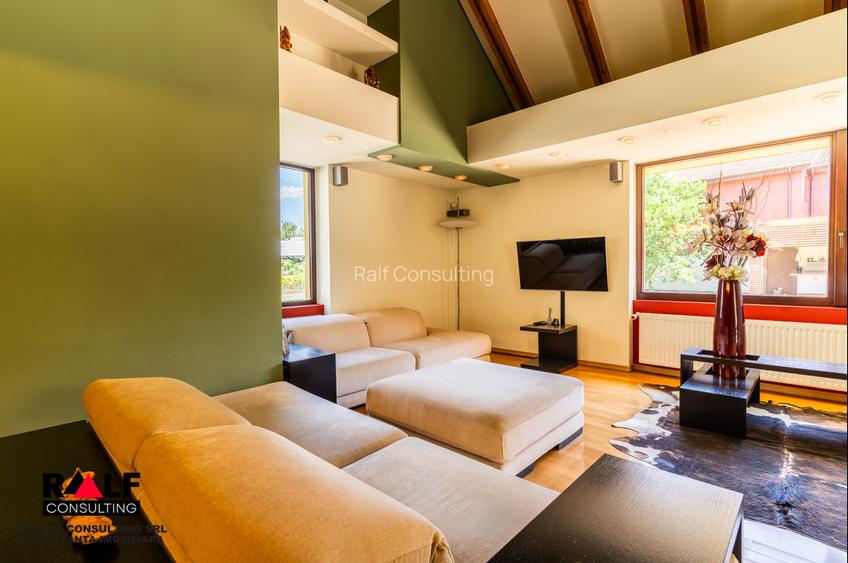 Vanzare vila de lux cu piscina, teren de tenis, cu un design deosebit, P+M+S - 3