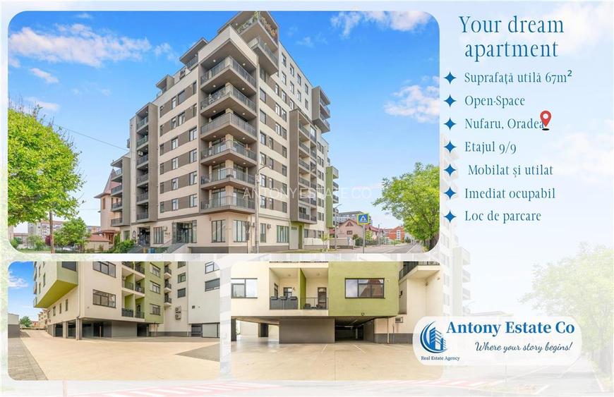 Apartament de închiriat, 3 camere, Open Space, Prima Sova, Oradea - 12