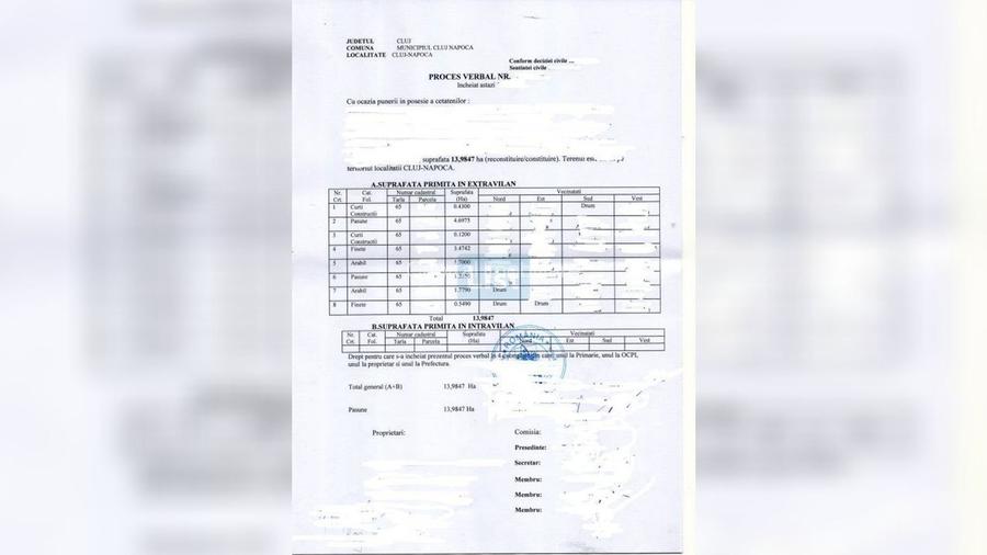 Teren intravilan cu potential, 13ha, front 100ml, zona Valea Seaca  - 2