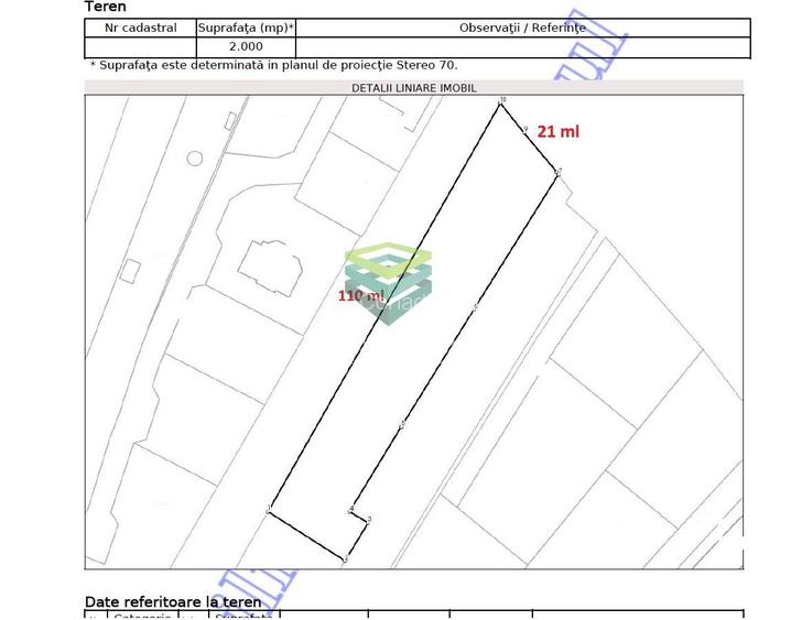 Teren || vis - a - vis de Padure - Balotesti || 2.000 mp - 8