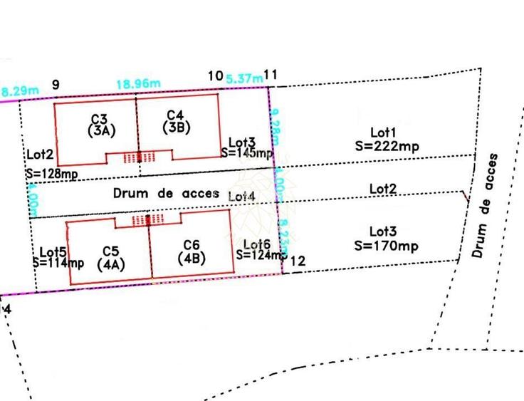 Oportunitate! Complex 4 case P+M-teren-locuri parcare-Valea Budacului - 10