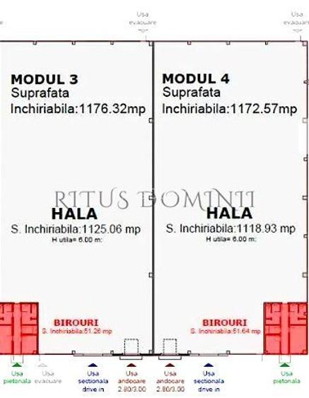 Hala Industriala de Inchiriat, Arad-Nord, Acces Tir, 1170-2340m2 - 8