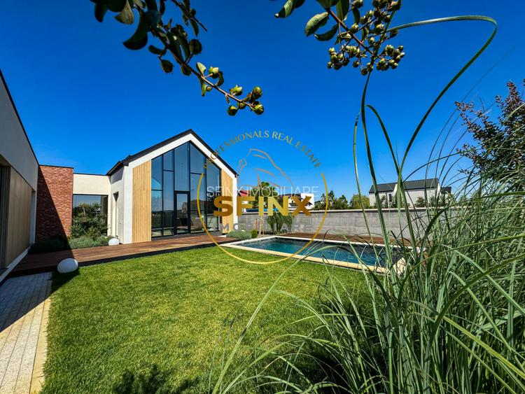Vila Otopeni 2025, 717 mp teren, 275 mp suprafata construita, piscina incalzita  - 23