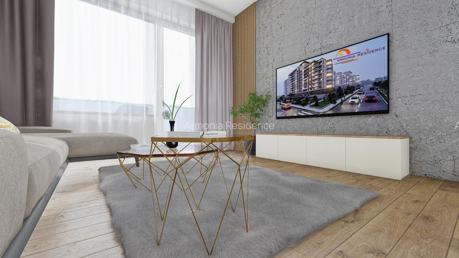 Apartament 1 cameră - Tractorul -Zona Coresi– ARMONIA RESIDENCE - 12