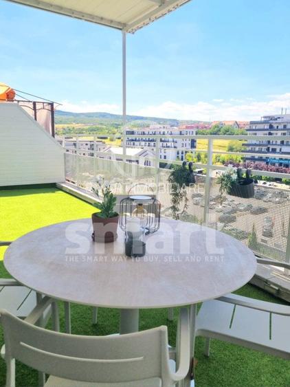Penthouse de 230 mp pe 2 nivele in Buna Ziua - Priveliste top - 12