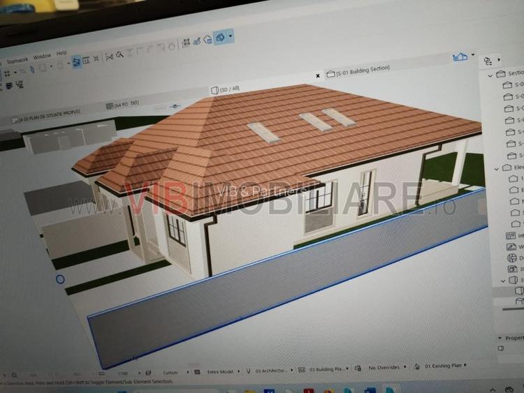 Săcălaz | Jumătate duplex | 92 mp utili | Teren 315 mp | Locație excelentă - 5