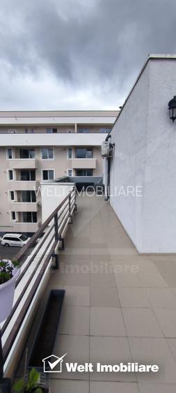 Apartament cu 3 camere, terasa de  88 mp, parcare inclusa, Floresti - 14