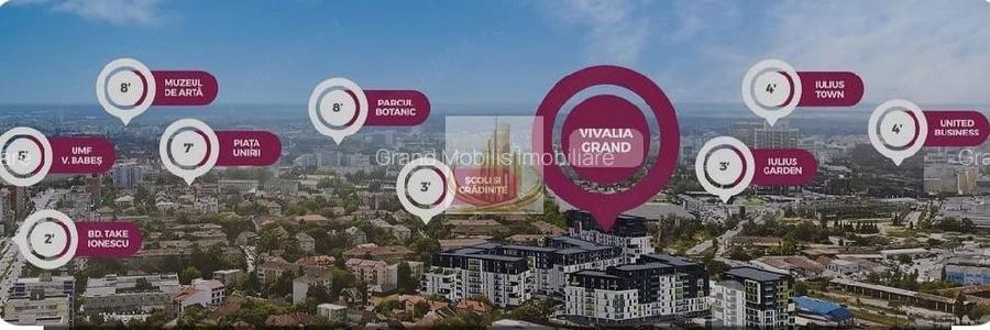 Apartament, zona centrala, 3 cam, 2 bai, parter, Complex Vivalia - 5