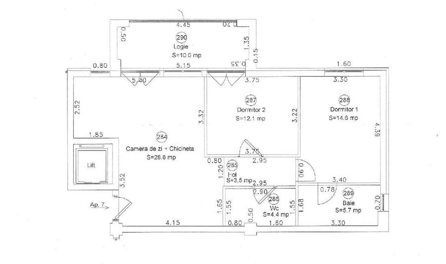 Apartament 3 Camere - Calea Aradului - Comision 0% - 29