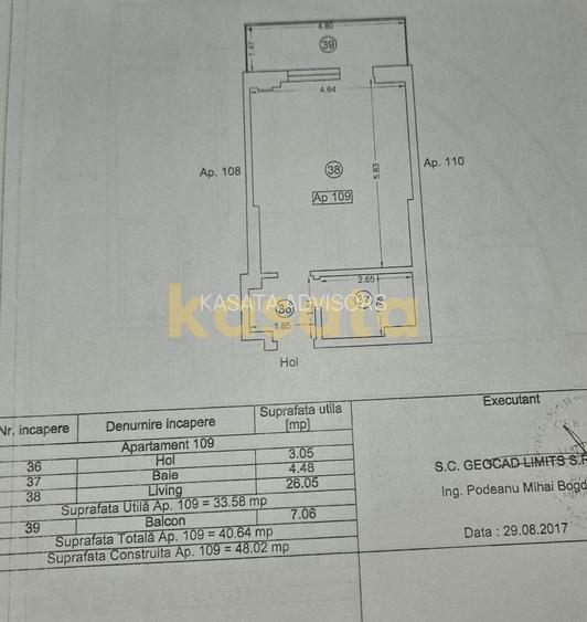 Oportunitate investitie I garsoniera White Tower I 41 mp - 10
